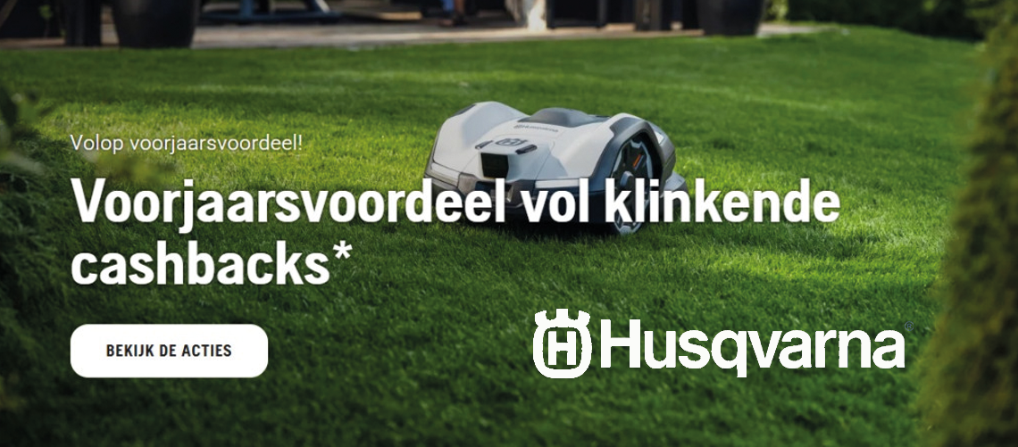Husqvarna actie