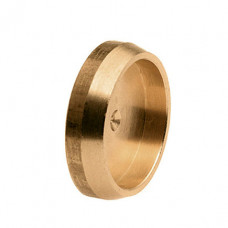 BONFIX AFSLUITPLAAT, MESSING, 28 MM