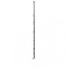 AKO EXPERT KUNSTSTOF PAAL WIT 156CM (5 STUKS) DUBBELE VOET