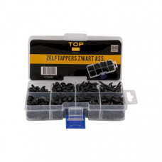 TOP GEAR ZELFTAPPERS ZWART ASSORTI 340 DLG