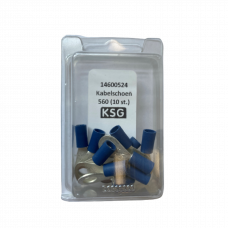 KABELSCHOEN BLISTER 560 (10) OOG 6.4 MM