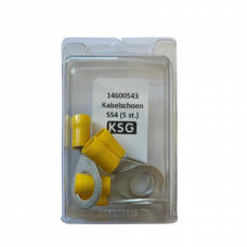 KABELSCHOEN BLISTER 554 (5) OOG 10.5 MM