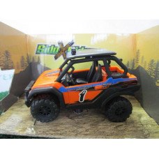 MAISTO FRESH METAL 4X4 KAWASAKI GRIJS / ORANJE 1:32 MAISTO FRESH METAL 4X4 KAWASAKI GRIJS / ORANJE 1:32