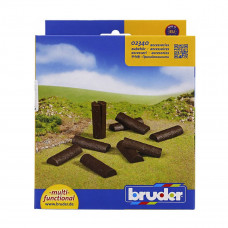 BRUDER HOUTBLOKKEN 10 STUKS BRUDER HOUTBLOKKEN 10 STUKS