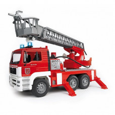 MAN BRANDWEERWAGEN MET LADDER EN WATERPOMP 1:16 MAN BRANDWEERWAGEN MET LADDER EN WATERPOMP 1:16