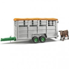 VEETRANSPORTAANHANGER MET KOE 1:16 VEETRANSPORTAANHANGER MET KOE 1:16