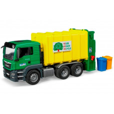 BRUDER MAN TGS VUILNISWAGEN (GROEN) 1:16
