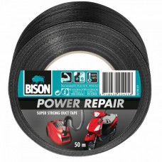 BIS.POWER REP.TAPE 50M ZWART