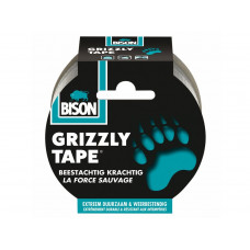 BISON GRIZZLY TAPE ZILVER 10M