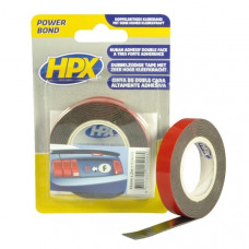 DUBBELZIJDIG ACRYL TAPE HSA POWERBOND ANTRACIET 12MM X 2M.