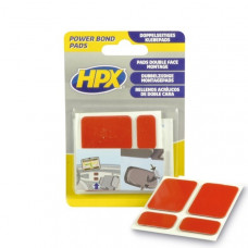 DUBBELZIJDIG ACRYL TAPE HSA POWERBOND PADS ANTRACIET (4 ST)