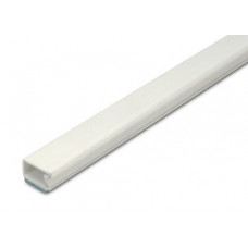 DEKSELKANAAL 12X7MM WIT+TAPE 2 METER RAL9010