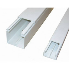 KABELGOOT 10MM X 22MM WIT RAL9001