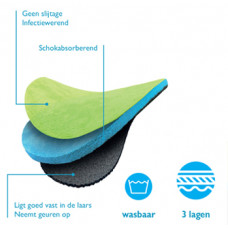 INLEGZOOL BEKINA, GROEN/BLAUW MT.41 INLEGZOOL BEKINA, GROEN/BLAUW MT.41