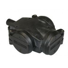 3V RUBBER VERDEEL BLOK HANG OOG IP54