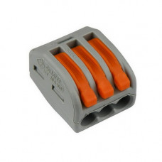 WAGO 1V DOORVOERKLEM 0,2 TOT 4MM² - 12 STUKS OP BLISTER