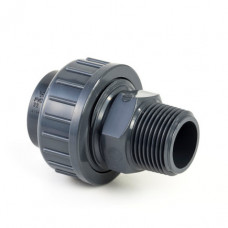 VDL 3/3 KOPPELING, PVC-U, INW LIJM X BUDR, 16BAR, 32 MM X 1" VDL 3/3 KOPPELING, PVC-U, INW LIJM X BUDR, 16BAR, 32 MM X 1"