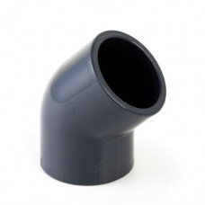 VDL KNIE 45°, PVC-U, 2X INWENDIG LIJM, KIWA, 16 BAR, 40 MM VDL KNIE 45°, PVC-U, 2X INWENDIG LIJM, KIWA, 16 BAR, 40 MM