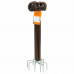 GALLAGHER AFSTANDISOLATOR KRULSTAART HOUT 40CM TERRA (10 STUKS) GALLAGHER AFSTANDISOLATOR KRULSTAART HOUT 40CM TERRA (10 STUKS)