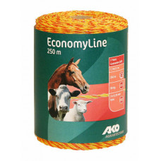 AKO ECONOMYLINE SCHRIKDRAAD GEEL/ORANJE 3RVS 0.20, 250M