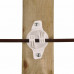 GALLAGHER W-ISOLATOR SUPER WIT (25 STUKS)