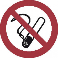 STICKER VERBOD 100MM ROKEN