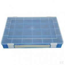 ASSORTIMENTSDOOS BLAUW, 24 VAKKEN, HUNERSDORFF