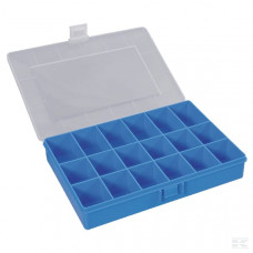 ASSORTIMENTSDOOS PP 18 VAKS BLAUW