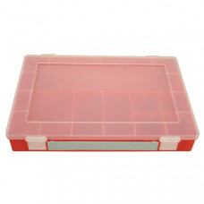 ASSORTIMENTSDOOS ROOD, 8 VAKKEN, HUNERSDORFF