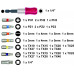 BITSET IN BOX, 32-DELIG CONNEX