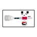 BITSET IN BOX, 32-DELIG CONNEX