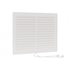 LUXE AFSLUITBAAR VENTILATIEROOSTER 250X200MM WIT