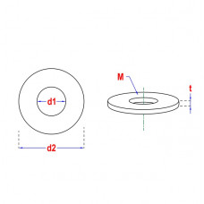 CARROS-SLUITRING HV100 M12X30 ZN (1,50) CARROS-SLUITRING HV100 M12X30 ZN (1,50)