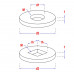 SLUITRING DIN 440R M 8 ZN (9,0X28X3)