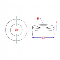 SLUITRING HV100 DIN 7349 M 6 ZN SLUITRING HV100 DIN 7349 M 6 ZN