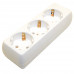 TAFELCONTACTDOOS 3V + RA 1,5 METER 3X1.0MM² WIT