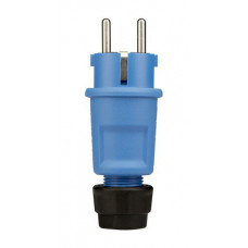 PVC STEKKER + WARTEL BLAUW PVC STEKKER + WARTEL BLAUW