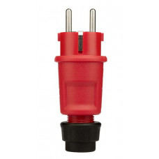 PVC STEKKER + WARTEL ROOD PVC STEKKER + WARTEL ROOD