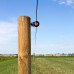 GALLAGHER XDI SCHROEF-RINGISOLATOR HOUT (125 STUKS)