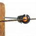 GALLAGHER XDI AFSTANDSCHROEF-RINGISOLATOR HOUT 10CM (20 STUKS)