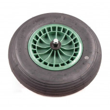WIEL 4.80/4.00X8, 4PLY BAND, KUNSTSTOF VELG, AS 13CM