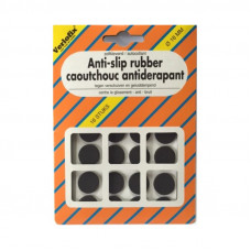ANTISLIP-RUBBER ZELFKLEVEND ZWART Ø 18MM - 16 STUKS IN BLISTER ANTISLIP-RUBBER ZELFKLEVEND ZWART Ø 18MM - 16 STUKS IN BLISTER