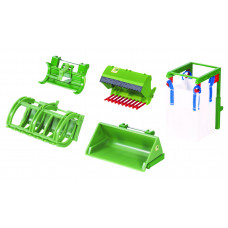 SIKU ACCESSOIRESET VOORLADER 1:32 SIKU ACCESSOIRESET VOORLADER 1:32