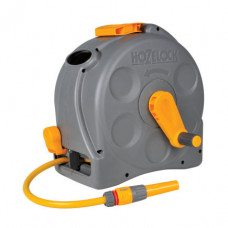 HOZELOCK COMPACT ENCLOSED REEL, 2 IN 1 SLANGHASPEL, 25 M