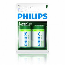 PHILIPS LONGLIFE 2 X D 1.5V PHILIPS LONGLIFE 2 X D 1.5V