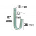 GEREEDSCHAPHAAK M:15X87X32X38 GEREEDSCHAPHAAK M:15X87X32X38