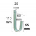 GEREEDSCHAPHAAK M:20X110X55X60 GEREEDSCHAPHAAK M:20X110X55X60