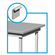 TAFELRANDPROFIEL SDB5 ALUMINIUM BRUTE 20X6MM 100CM