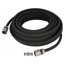 DRUPPELSLANG - RUBBER - MET KOPPELINGEN - 1/2 INCH - 15 METER