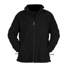 FLEECEJAS GEVOERD RAMON, ZWART, L FLEECEJAS GEVOERD RAMON, ZWART, L